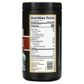 Thành phần vi chất của Barlean's Organic Forti-Flax Premium Ground Flaxseed 16 oz (454 g) 705875100168