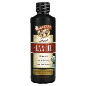 Thực phẩm chức năng Barlean's Organic Fresh Flax Oil 16 oz (473 ml) 705875000130