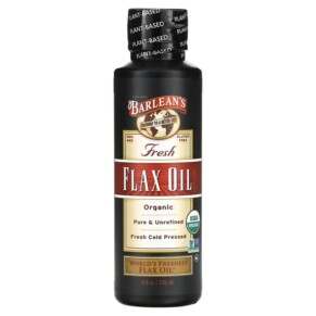 Thực phẩm chức năng Barlean's Organic Fresh Flax Oil 8 fl oz (236 ml) 705875000017