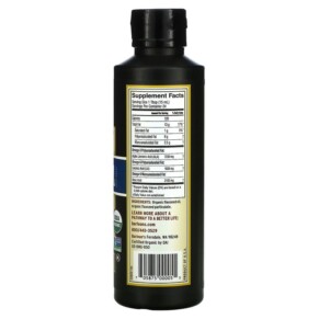 Thành phần vi chất của Barlean's Organic Lignan Flax Oil 12 fl oz (355 ml) 705875000055