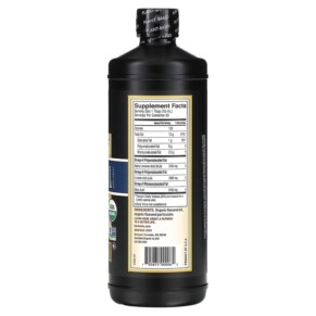 Thành phần vi chất của Barlean's Organic Lignan Flax Oil 32 fl oz (946 ml) 705875000062