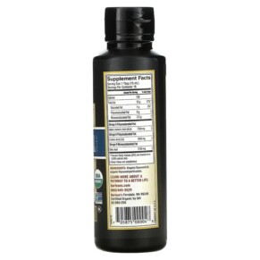 Thành phần vi chất của Barlean's Organic Lignan Flax Oil Supplement 8 fl oz (236 ml) 705875000048