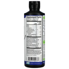 Thành phần vi chất của Barlean's Plant Based Total Omega 3 · 6 · 9 Pomegranate Blueberry Smoothie 3.980 mg 16 oz (454 g) 705875002776