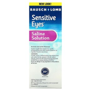 Thành phần vi chất của Bausch + Lomb Saline Solution Sensitive Eyes 12 fl oz (355 ml) 310119002384