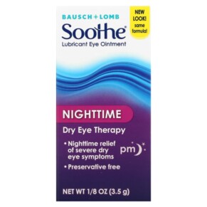 Thực phẩm chức năng Bausch + Lomb Soothe Lubricant Eye Ointment Nighttime 1/8 oz (3.5 g) 310119022399