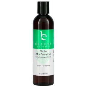 Thực phẩm chức năng Beauty By Earth Aloe Vera Gel Skin Soothing After Sun Care for Face & Body Unscented 8.5 fl oz (251 ml) 850452007030