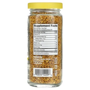 Thành phần vi chất của Beekeeper's Naturals Bee Pollen 5.2 oz (150 g) 628055142096