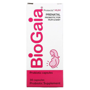 Thực phẩm chức năng BioGaia Protectis MUM Prenatal Probiotic 30 Capsules 602359460292