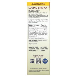 Bioray Inc. Loving Energy Adrenal Support with Medical Mushrooms Alcohol Free 2 fl oz (60 ml) 3 Thành phần vi chất của Bioray Inc. Loving Energy Adrenal Support with Medical Mushrooms Alcohol Free 2 fl oz (60 ml) 646858160086