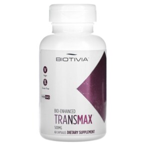 Thực phẩm chức năng Biotivia Transmax 500 mg 60 Capsules 094922735287
