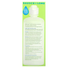 Thành phần vi chất của Biotrue Multi-Purpose Solution 10 fl oz (296 ml) 310119035863