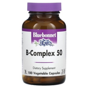 Thực phẩm chức năng Bluebonnet Nutrition B-Complex 50 100 Vegetable Capsules 743715004122