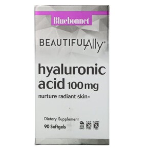 Thực phẩm chức năng Bluebonnet Nutrition Beautiful Ally Hyaluronic Acid 100 mg 90 Softgels 743715015128