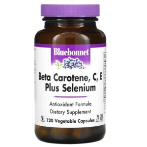 Thực phẩm chức năng Bluebonnet Nutrition Beta Carotene C E Plus Selenium 120 Vegetable Capsules 743715003224