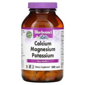 Thực phẩm chức năng Bluebonnet Nutrition Calcium Magnesium Potassium 180 Caplets 743715007116