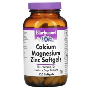 Thực phẩm chức năng Bluebonnet Nutrition Calcium Magnesium Zinc 120 Softgels 743715007017