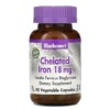 Thực phẩm chức năng Bluebonnet Nutrition Chelated Iron 18 mg 90 Vegetable Capsules 743715007260