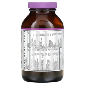 Thành phần vi chất của Bluebonnet Nutrition Daily Multi Iron Free 180 Caplets 743715001060