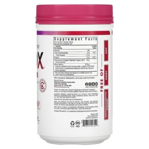 Thành phần vi chất của Bluebonnet Nutrition Detox Collagen Refreshers Hibiscus Berry 11.29 oz (320 g) 743715017542