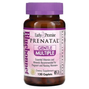 Thực phẩm chức năng Bluebonnet Nutrition Early Promise Prenatal Gentle Multiple 120 Caplets 743715001756