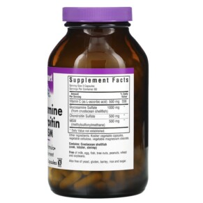 Bluebonnet Nutrition Glucosamine Chondroitin Plus MSM 180 Vegetable Capsules 3 Thành phần vi chất của Bluebonnet Nutrition Glucosamine Chondroitin Plus MSM 180 Vegetable Capsules 743715011212