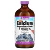 Thực phẩm chức năng Bluebonnet Nutrition Liquid Calcium Magnesium Citrate & Vitamin D3 Blueberry 16 fl oz (473 ml) 743715006867