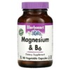 Thực phẩm chức năng Bluebonnet Nutrition Magnesium & B6 90 Vegetable Capsules 743715007352