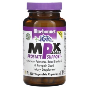 Thực phẩm chức năng Bluebonnet Nutrition MPX 1000 Prostate Support 120 Vegetable Capsules 743715011281