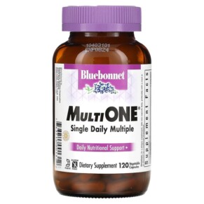 Thực phẩm chức năng Bluebonnet Nutrition MultiOne Single Daily Multiple 120 Vegetable Capsules 743715001312