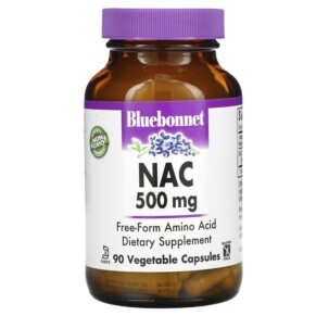 Thực phẩm chức năng Bluebonnet Nutrition NAC 500 mg 90 Vcaps 743715000650