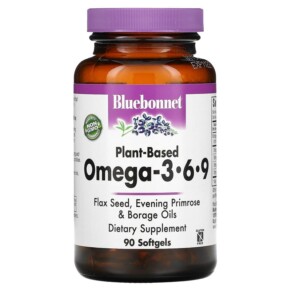 Thực phẩm chức năng Bluebonnet Nutrition Plant-Based Omega-3-6-9 90 Softgels 743715010123