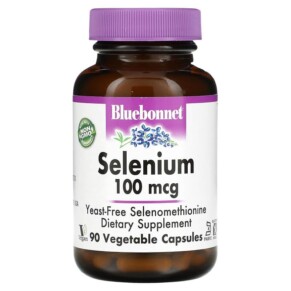 Thực phẩm chức năng Bluebonnet Nutrition Selenium 100 mcg 90 Vegetable Capsules 743715007390
