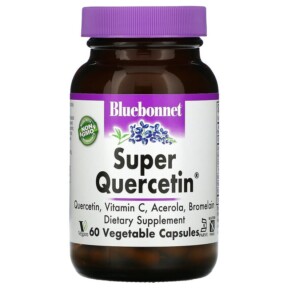 Thực phẩm chức năng Bluebonnet Nutrition Super Quercetin 60 Vegetable Capsules 743715005525