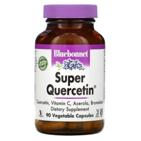 Thực phẩm chức năng Bluebonnet Nutrition Super Quercetin 90 Vegetable Capsules 743715005532