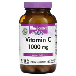 Thực phẩm chức năng Bluebonnet Nutrition Vitamin C 1.000 mg 180 Vegetable Capsules 743715005181
