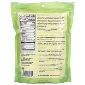Thành phần vi chất của Bob's Red Mill Soy Protein Powder Gluten Free 14 oz (397 g) 039978002525