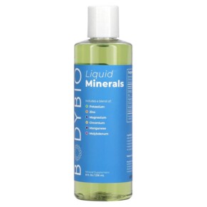 Thực phẩm chức năng BodyBio Liquid Minerals 8 fl oz (236 ml) 743474918005