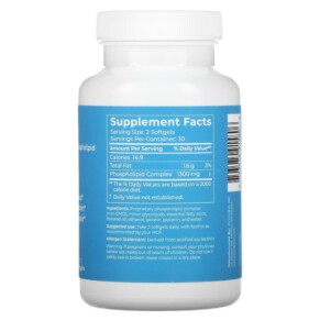 Thành phần vi chất của BodyBio PC Liposomal Phospholipid Complex 60 Non-GMO Softgels 743474915806