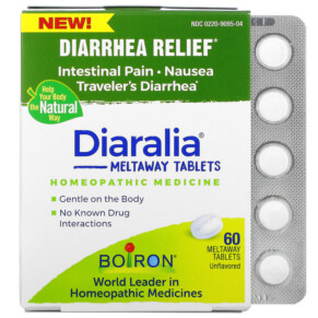 Thực phẩm chức năng Boiron Diaralia Diarrhea Relief Unflavored 60 Meltaway Tablets 306969095041