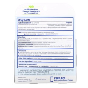 Thành phần vi chất của Boiron Kali Phosphoricum Meltaway Pellets 30C 3 Tubes Approx. 80 Pellets Each 306969278437