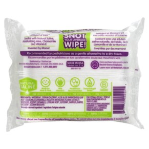Thành phần vi chất của Boogie Wipes Gentle Saline Nose Wipes Unscented 30 Wipes 897752002211