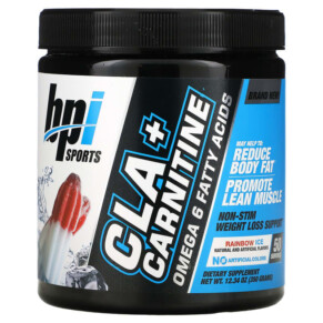 Thực phẩm chức năng BPI Sports CLA + Carnitine Rainbow Ice 12.34 oz (350 g) 811213028213