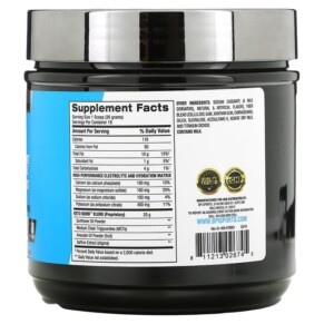 Thành phần vi chất của BPI Sports Keto Bomb Keto Coffee Creamer French Vanilla Latte 1 lbs 0.5 oz (468 g) 811213026745