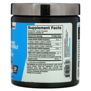 Thành phần vi chất của BPI Sports The Original Best BCAA Fruit Punch 10.58 oz (300 g) 851780006306