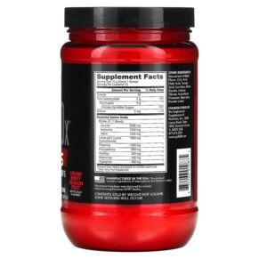 Thành phần vi chất của BSN Aminox EAAs Strawberry Dragon Fruit 13.2 oz (375 g) 834266010875