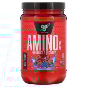 Thực phẩm chức năng BSN AminoX Endurance & Recovery Blue Raz 15.3 oz (435 g) 834266003389