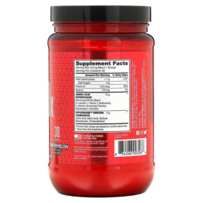 Thành phần vi chất của BSN AminoX Endurance & Recovery Watermelon 15.3 oz (435 g) 834266003266