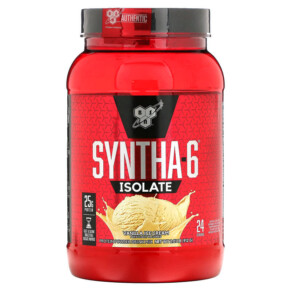 Thực phẩm chức năng BSN Syntha-6 Isolate Protein Powder Drink Mix Vanilla Ice Cream 2.01 lbs (912 g) 834266066100