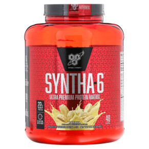 Thực phẩm chức năng BSN Syntha-6 Ultra Premium Protein Matrix Banana 5 lb (2.27 kg) 834266007356