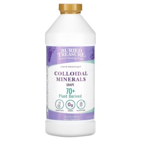 Thực phẩm chức năng Buried Treasure Liquid Nutrients Colloidal Minerals Grape 32 fl oz (946 ml) 016055345652